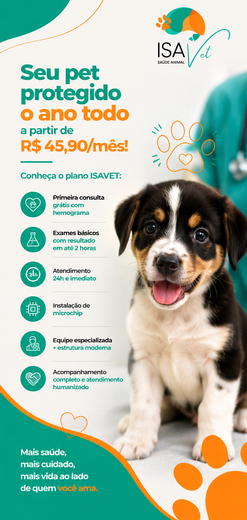 Seu pet merece o melhor cuidado